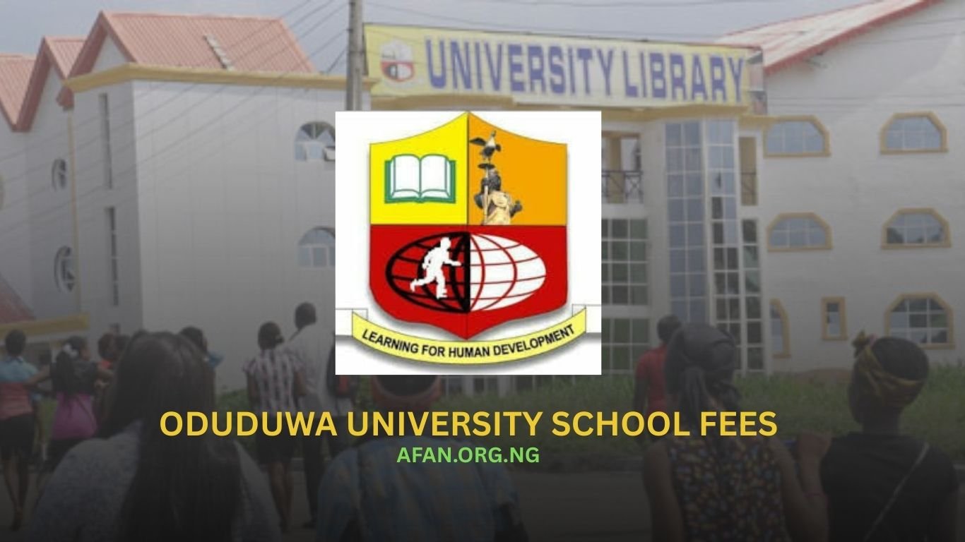 Oduduwa University School Fees 2025/2026