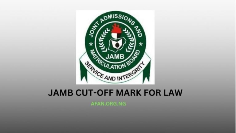 what is JAMB Cut-Off Mark for Law